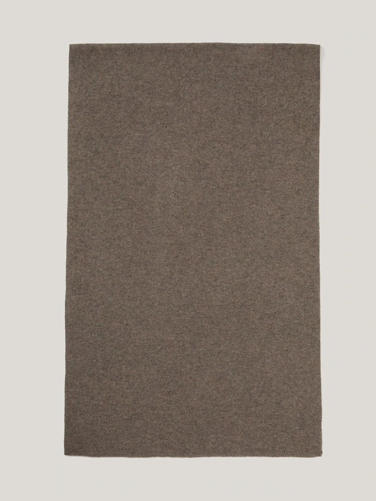 Cream Pure Cashmere Scarf