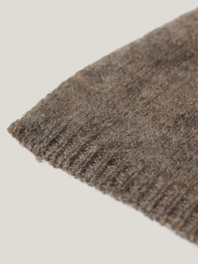 Cream Pure Cashmere Scarf