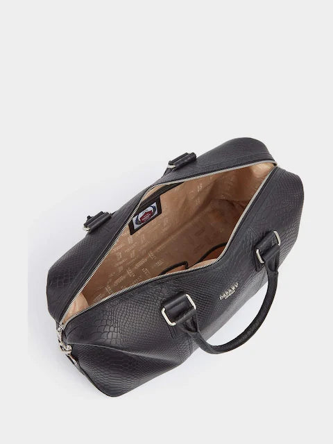 Black The Nevada Leather Weekender Bag